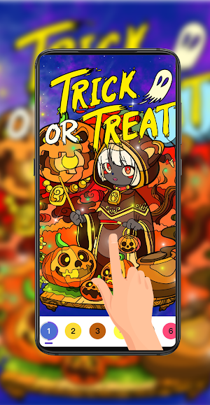 Halloween Witches：Color Master Screenshot 0