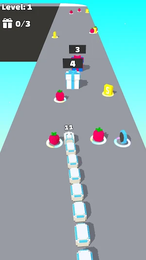 Snake merge run Screenshot 0