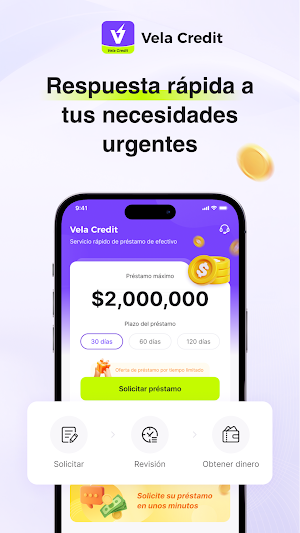 Vela Credit - Tu Crédito Fácil Screenshot 1