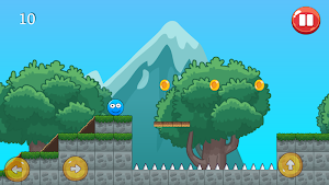Blue & Red Pinky Ball Lovers Screenshot 2