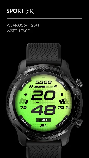 Awf SPORT [xR] - watch face Screenshot 0