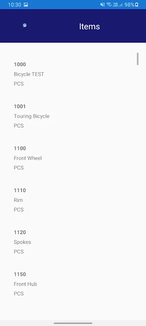 COSMO Mobile Solution Screenshot 1