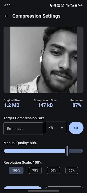Compress me Image Compresser Screenshot 1