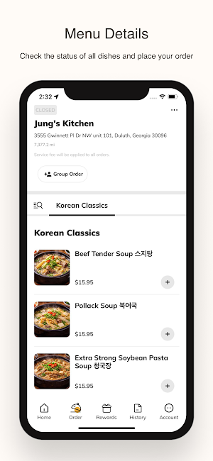 Jung's Kitchen Screenshot 1