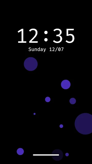 Blue Dynamic Live Wallpaper Screenshot 2