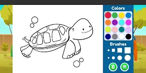 Coloring Animal Pictures Screenshot 1