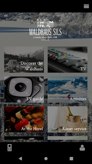 Hotel Waldhaus Sils Mobile App Screenshot 1