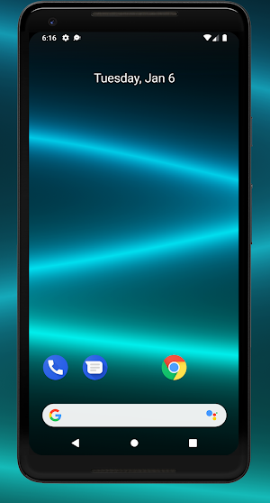 Neon Waves Live Wallpaper Screenshot 0