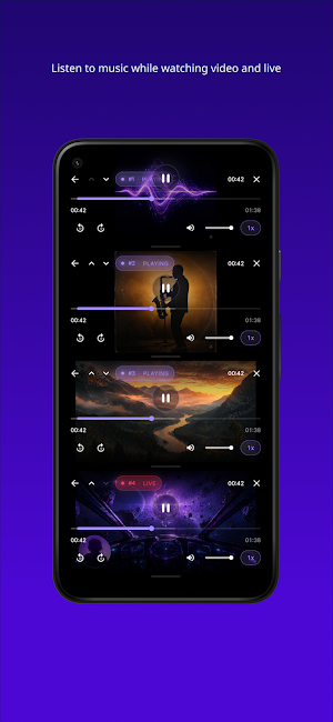 Multi-stream browser - xStream Screenshot 3