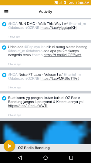 OZ Radio Bandung Screenshot 1