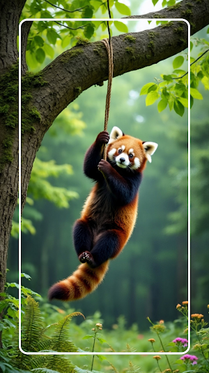 Red Panda Wallpaper 4K Screenshot 1