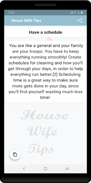 House wife tips Screenshot 2
