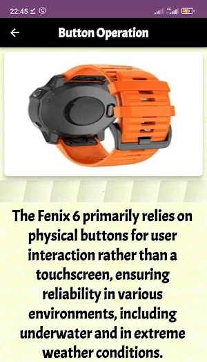 garmin fenix 6 guide Screenshot 0