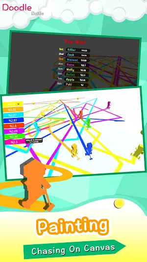 Doodle.io-Paper Paint Agar Gra Screenshot 1