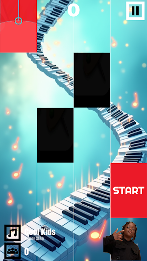 Piano Music Super Siah Game Screenshot 1