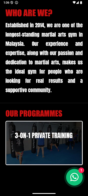 MuayFit Screenshot 1