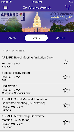 APSARD 2020 Screenshot 0