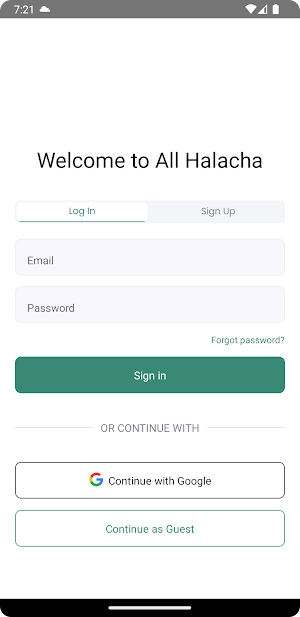 All Halacha Screenshot 0