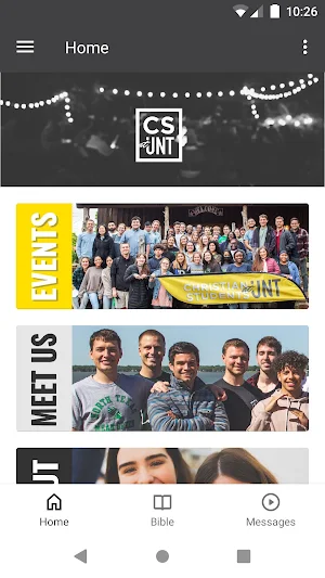 Christian Students at UNT Screenshot 0