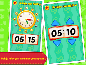 Belajar Jam & Waktu Screenshot 2