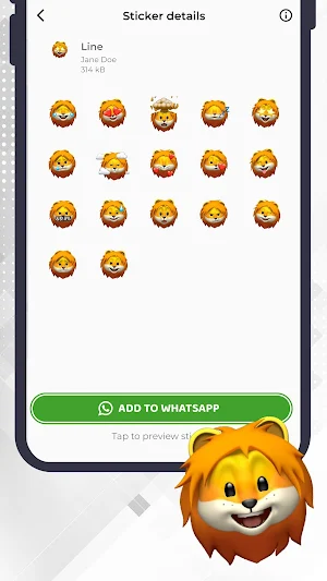 Animal Memoji - Apple Stickers Screenshot 2