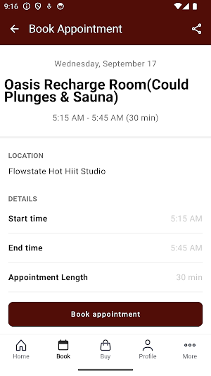 Flowstate Hot Hiit Studio Screenshot 2