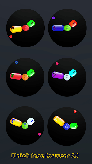 Glozzy Minimal Watch Face Screenshot 1