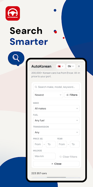 AutoKorean: Korean Used Cars Screenshot 2