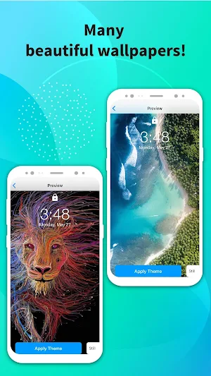 Color Lock Screen - Live Lock Screen Screenshot 3