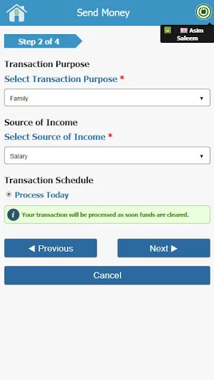 GabTrans UK Limited Screenshot 2