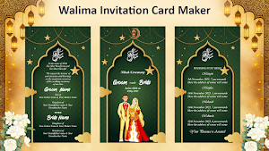Muslim Wedding Card Screenshot 1
