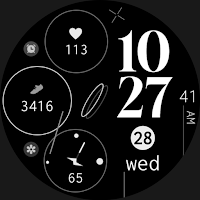 Dream 139 simple watch face