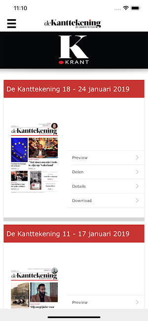 De Kanttekening Screenshot 1