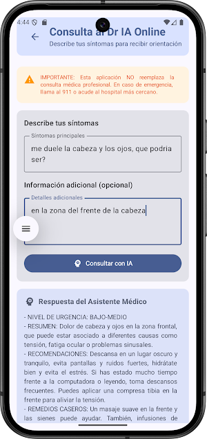 Doctor IA Online 24 horas Screenshot 1