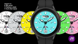 JW079 jwstudio watchface Screenshot 3