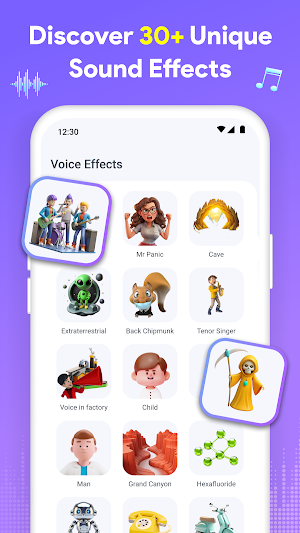 Voice Changer by Voice Effects Screenshot 2