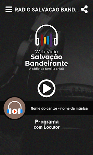 Rádio Salvação Bandeirante Screenshot 0