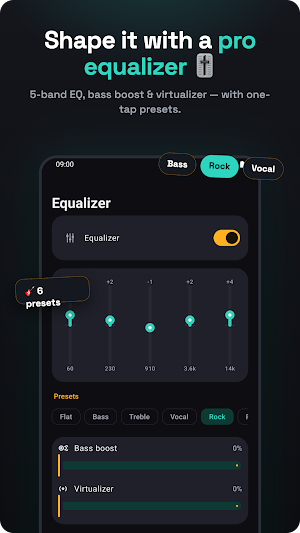 Volume Booster: Sound & EQ Screenshot 1