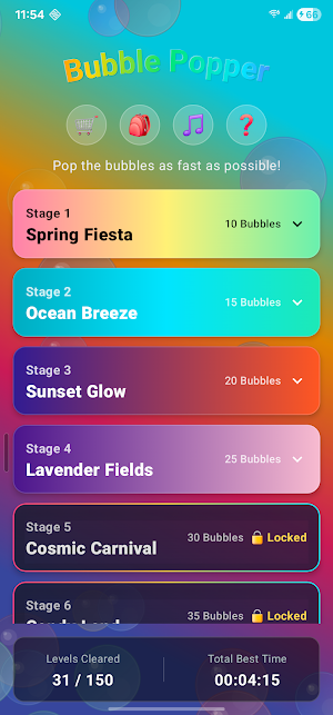 Bubble Popper Screenshot 0
