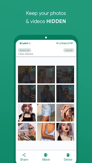 Pixlock: private album vault Screenshot 2