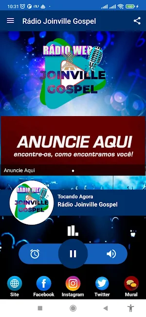 Rádio Joinville Gospel Screenshot 0