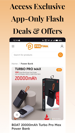 Pretina : Shop Smart Gadgets Screenshot 2