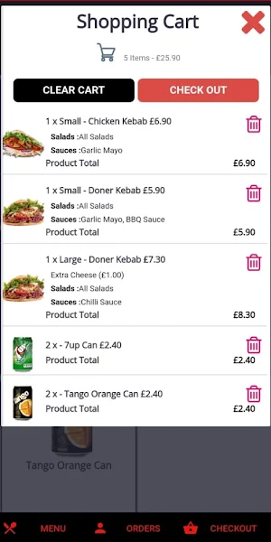 Kebab Kitchen Bridgwater Screenshot 2