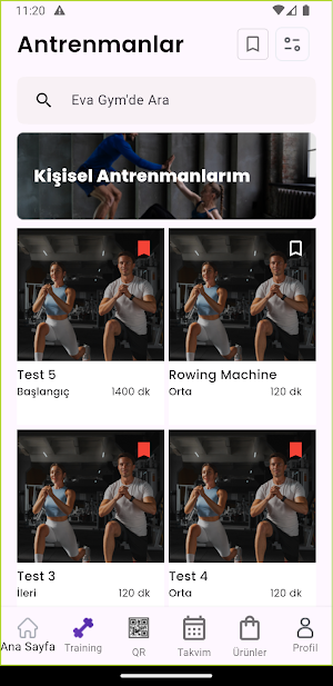 Eva Gym Screenshot 1