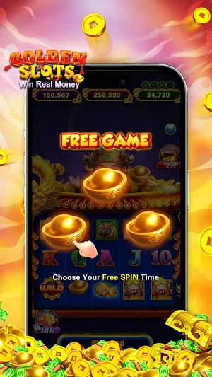 Golden Slots - Win Real Money Screenshot 1