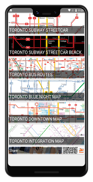 TORONTO SUBWAY STREETCAR MAP Screenshot 0