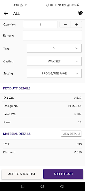 V M JEWELLERY Screenshot 3