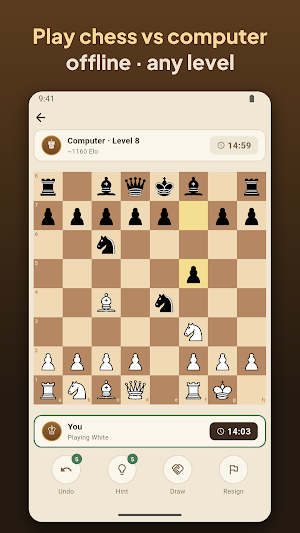 Chess Offline - vs Computer AI Screenshot 0
