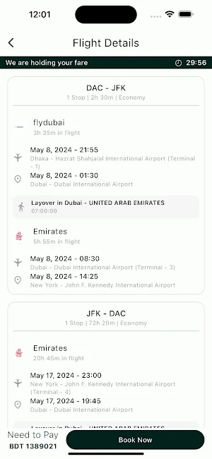 Booking Expert Screenshot 2