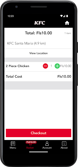 KFC Curacao Screenshot 3